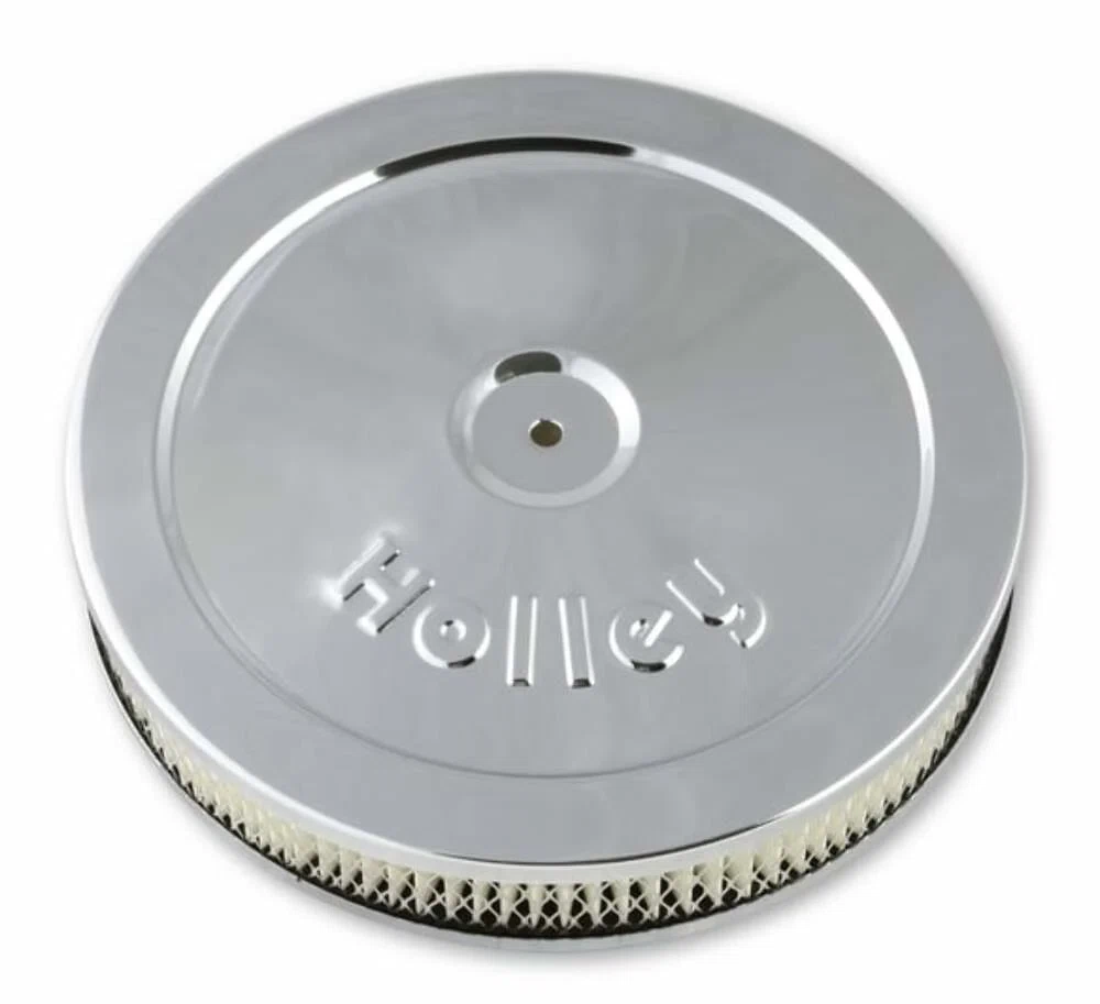 10 Chrome Round Air Cleaner - 120-145